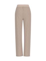 Tute PAULINA WIDE LEG PANTS Beige