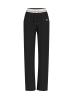 Guess Tute Tute PAULINA WIDE LEG PANTS Nero - Foto 1
