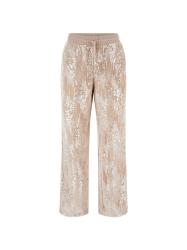 Guess Tute Tute SEQUINS WIDE LEG PANTS Rosa