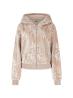 Guess Felpe Felpe SEQUINS FULL-ZIP HOODIE Rosa - Foto 1