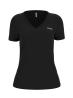 Guess T-shirt T-shirt NEW CARRIE SS T-SHIRT V NECK Nero - Foto 1