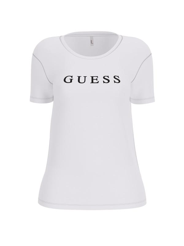 Guess T-shirt T-shirt NEW CARRIE SS T-SHIRT Bianco