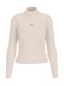Guess Maglia Maglia GJ LS MOCK NECK EMBRO SLIM TOP Bianco - Foto 1