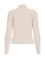 Maglia GJ LS MOCK NECK EMBRO SLIM TOP Bianco