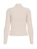 Guess Maglia Maglia GJ LS MOCK NECK EMBRO SLIM TOP Bianco - Foto 2