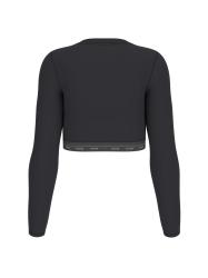T-shirt GJ LS CROP TOP Nero