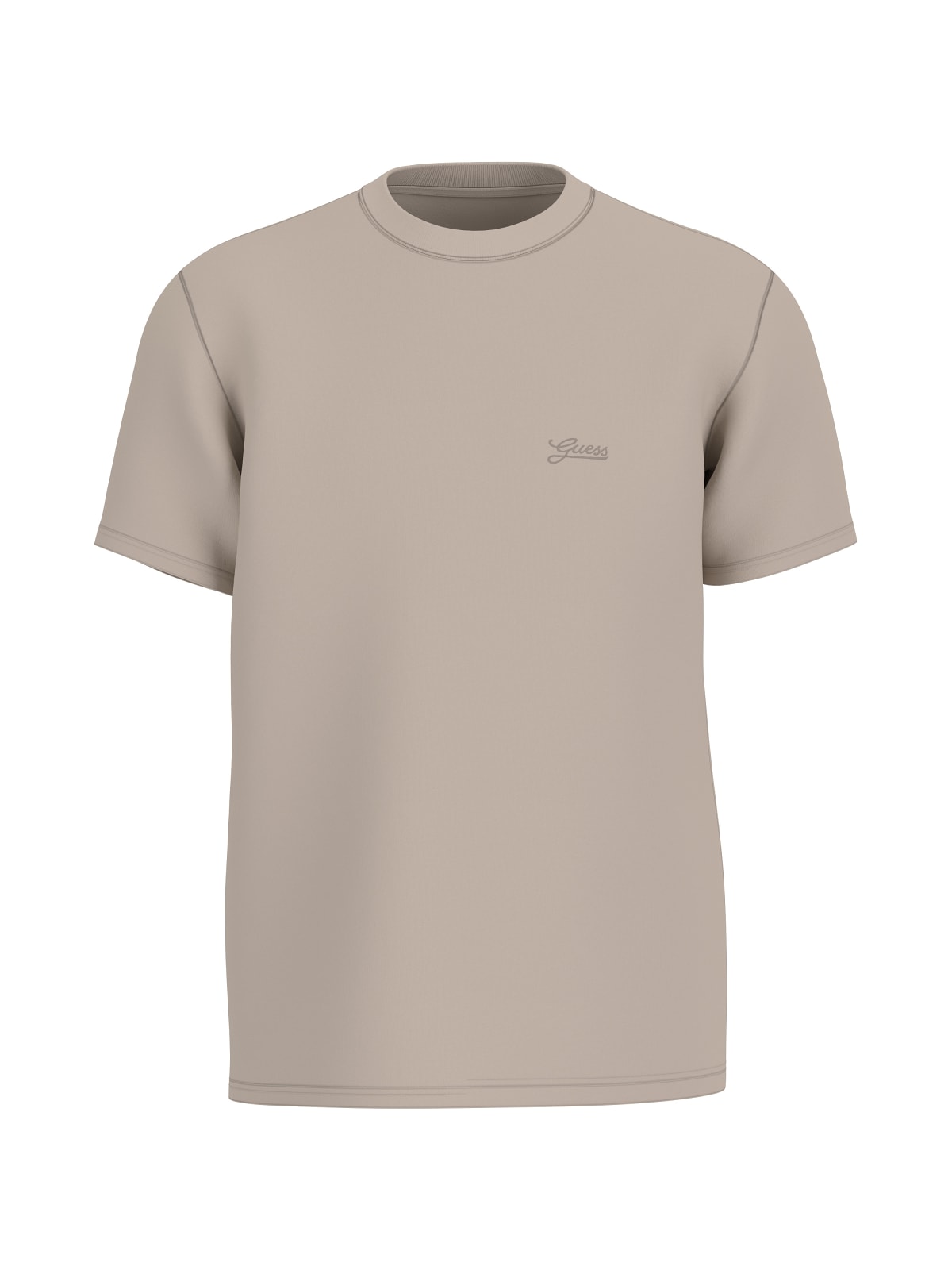 Guess T-shirt M4GI70KC9X0 SS CN BASIC PIMA TEE Beige