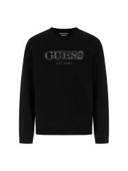 Guess Felpe CN BASIC SWEATHIRT Nero