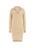 Guess Vestiti LS POLO AUBREY 4G SWTR DRESS Beige - Foto 1