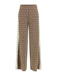 4G RHOMBUS JACQUARD STRAINGHT L Marrone