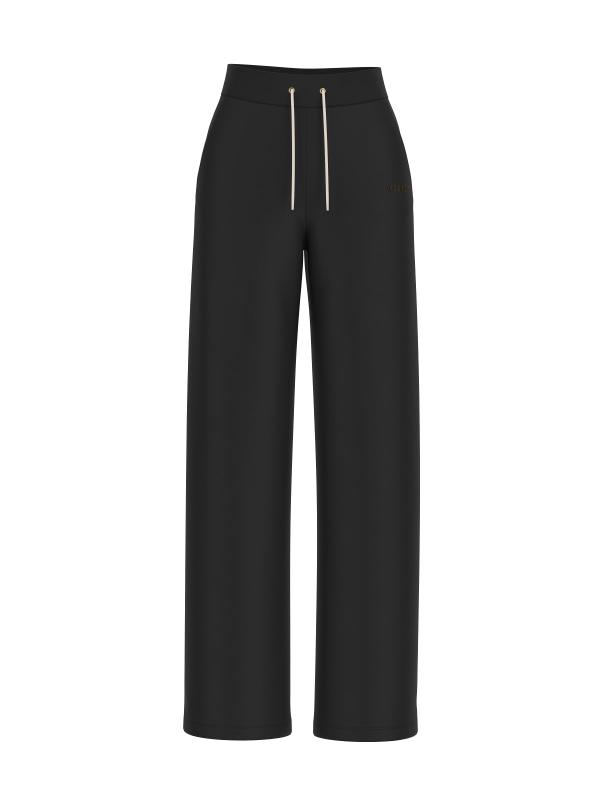 Guess Tute 3D PEONY WIDE LENG PANTS Nero