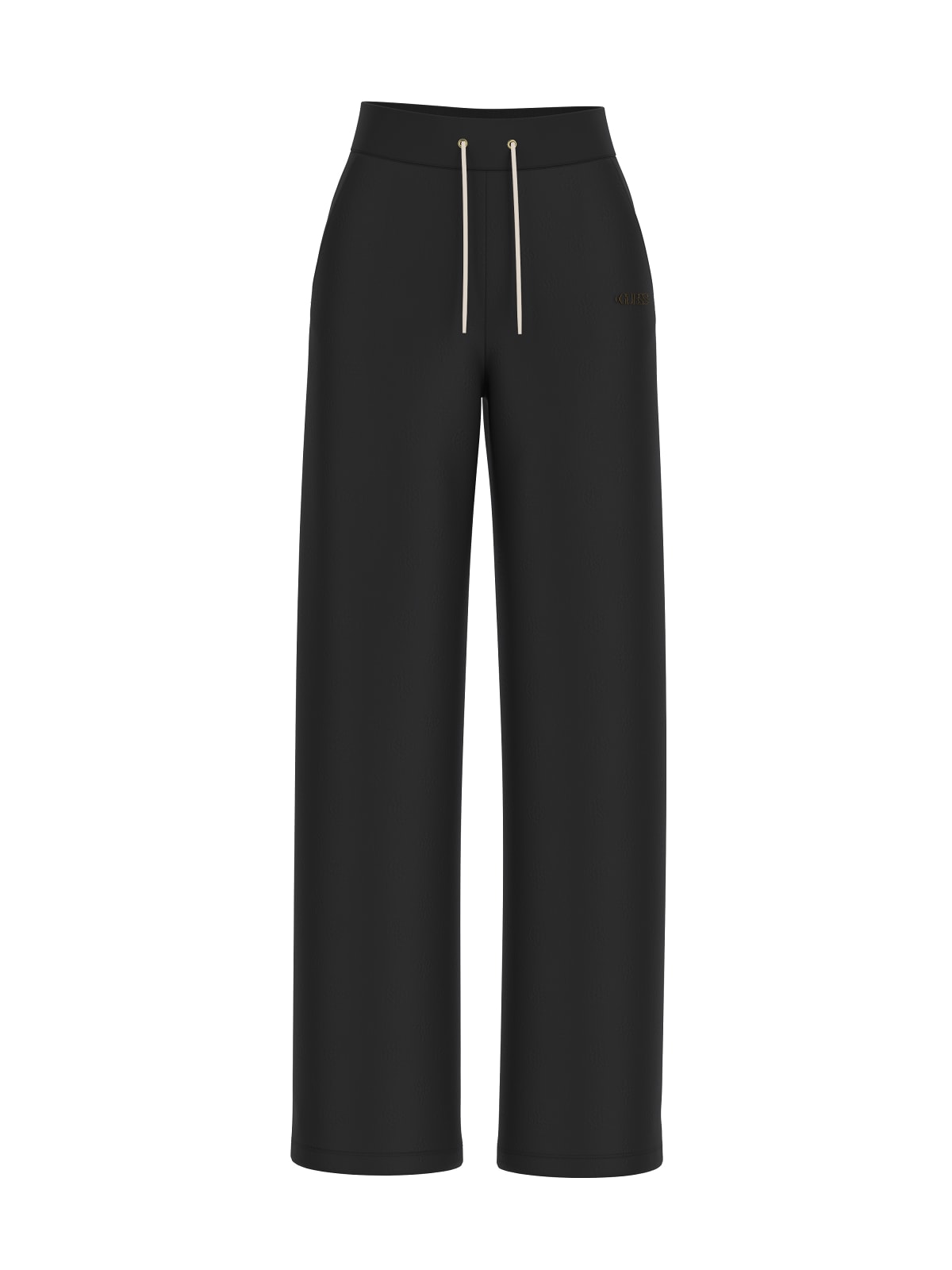 Guess Tute 3D PEONY WIDE LENG PANTS Nero