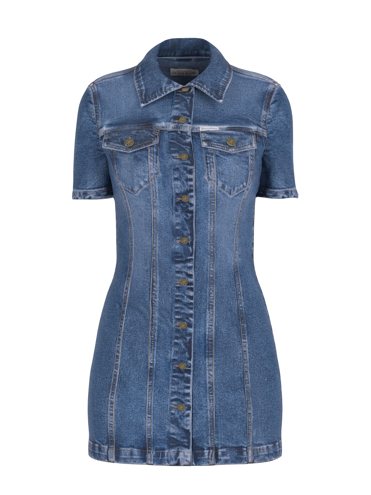 Guess Vestiti GJ SS DENIM DRESS Denim