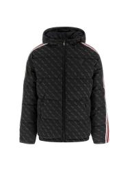 FUSCO 4G LOGO PADDED JACKET Nero