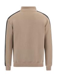 Felpe MICKEY FULL ZIP SWEATSHIRT Beige Nero