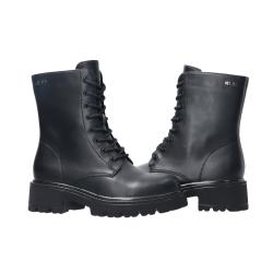 4BX119 STRINGATO ECOPELLE Nero