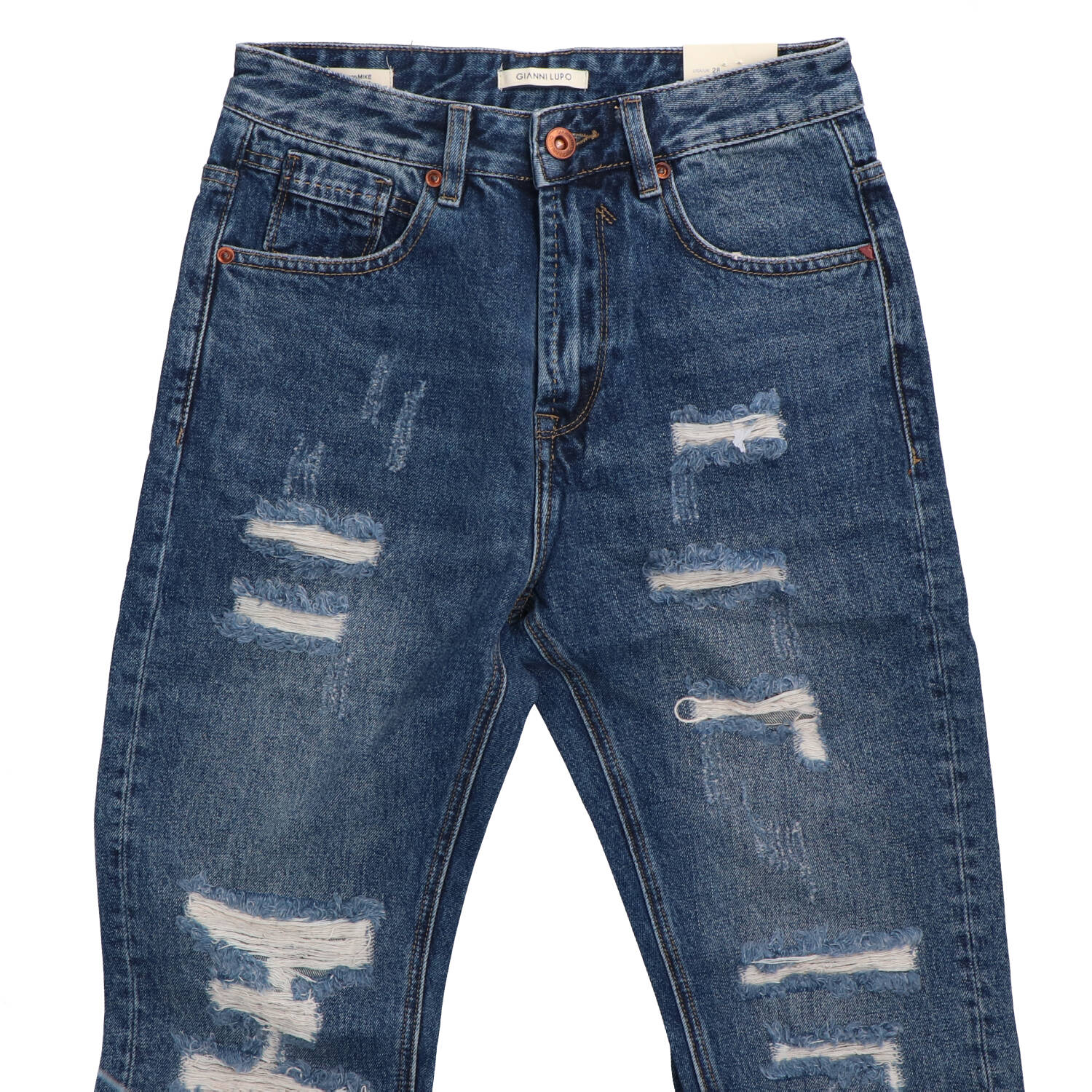 Gianni Lupo Jeans GL622Y-F25 MOOD MIKE CARROT 95 Denim