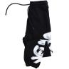 25IDS55101 PANTALONE SCRITTA Nero