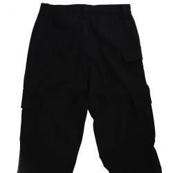 25IDS55237 CARGO VELLUTO Nero