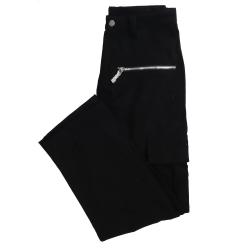 25IDS55237 CARGO VELLUTO Nero