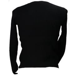 GL35071 GIROCOLLO WOOL BLEND Nero