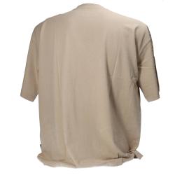 T-SHIRT TAGLIO BOXING Beige
