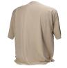 Over D T-shirt T-SHIRT TAGLIO BOXING Beige - Foto 2