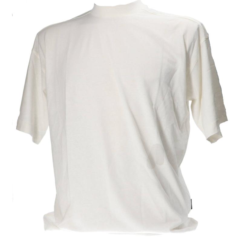 Over D T-shirt T-SHIRT TAGLIO BOXING Bianco