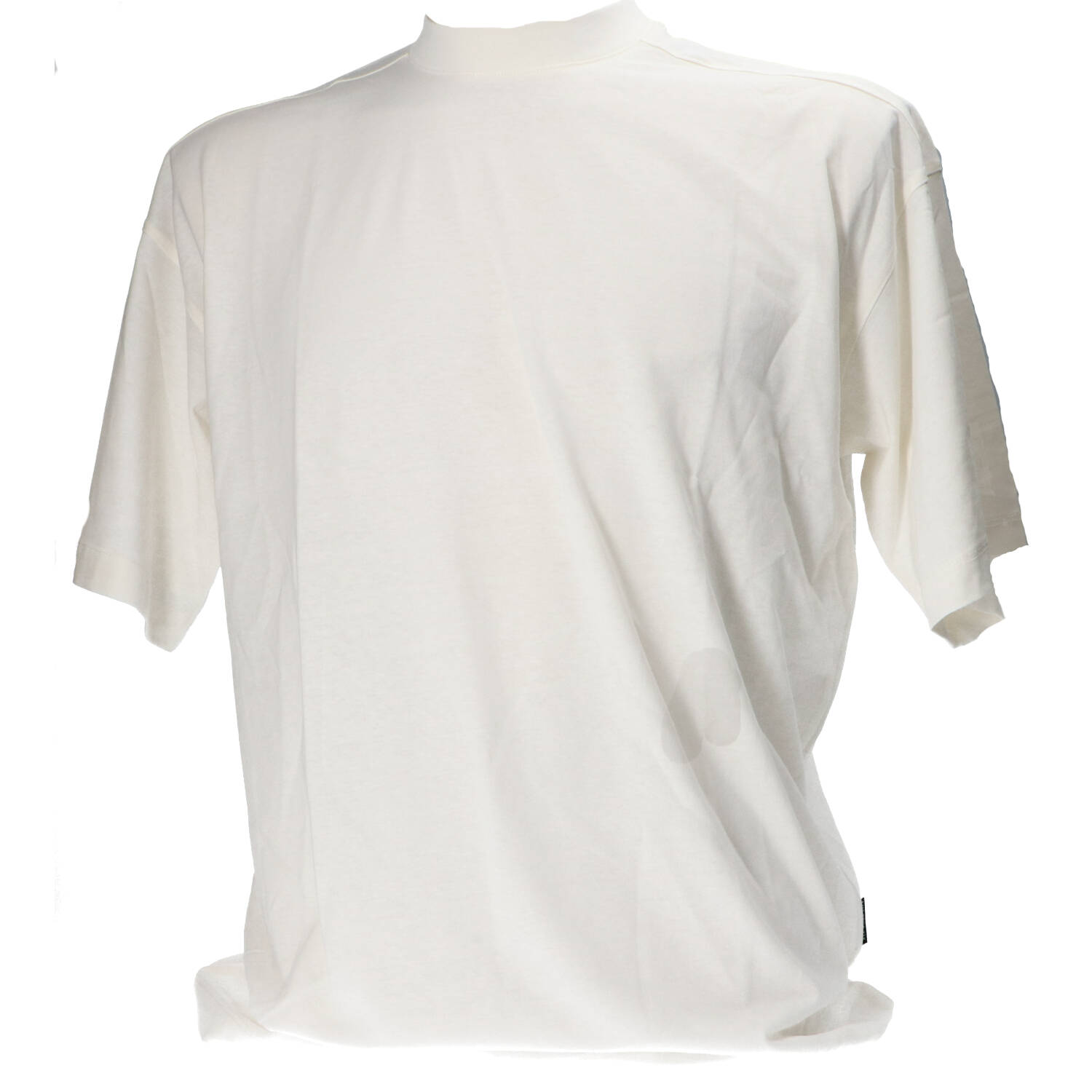 Over D T-shirt T-SHIRT TAGLIO BOXING Bianco
