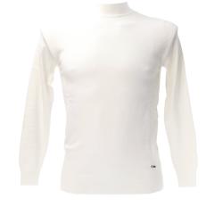 Gianni Lupo Maglioni GL0032S-F25 LUPETTO BASIC Bianco