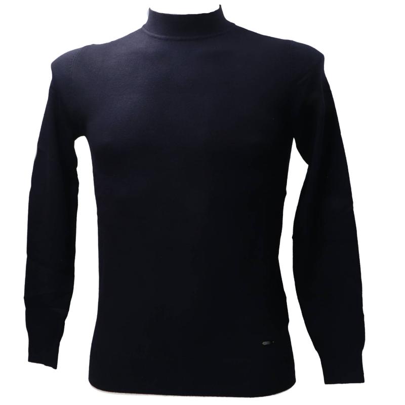 Gianni Lupo Maglioni GL0032S-F25 LUPETTO BASIC Blu