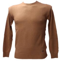 Gianni Lupo Maglioni GL33398-F25 GIROCOLLO RASATO Marrone
