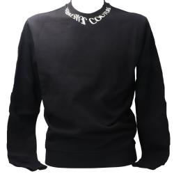 Versace Felpe 79UP302 R VJC LOGO LIQUIFY COLLAR Nero