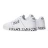 Versace Sneakers Sneakers Fondo court 88 dis. sk6 grainy Bianco - Foto 4