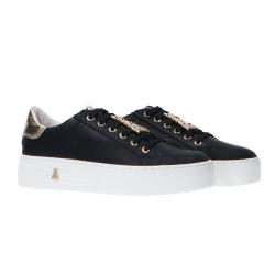 Sneakers PPJ907 VITELLO CHARM STRASS Nero
