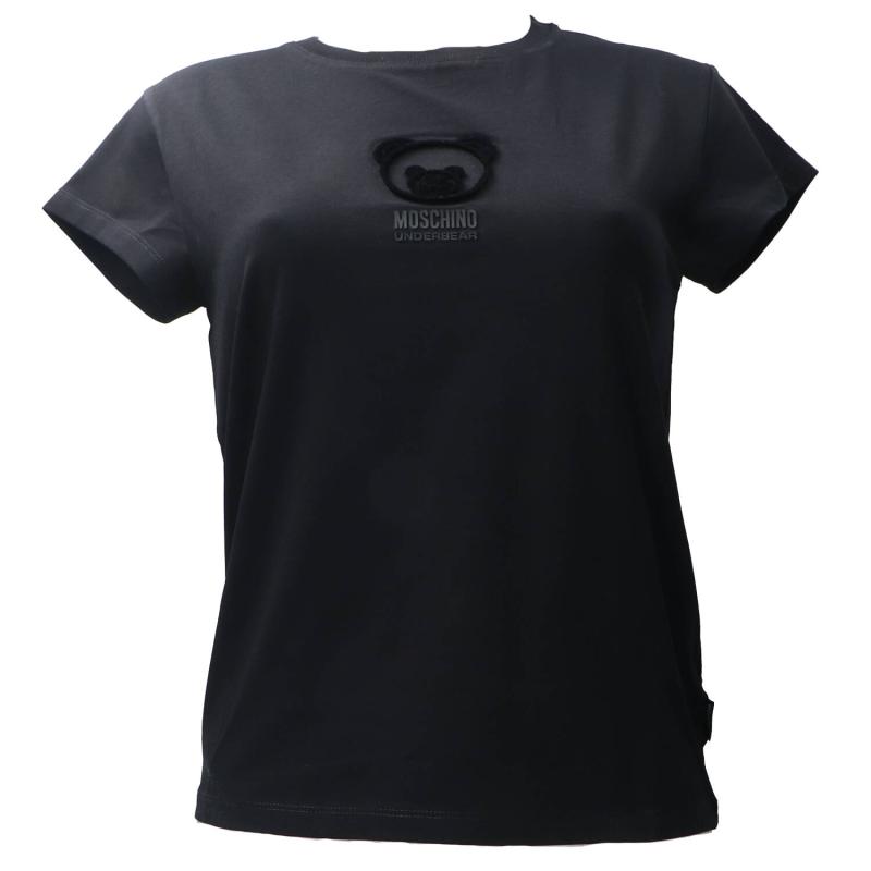 Moschino T-shirt V6A0705 STRETCH JERSEY Nero