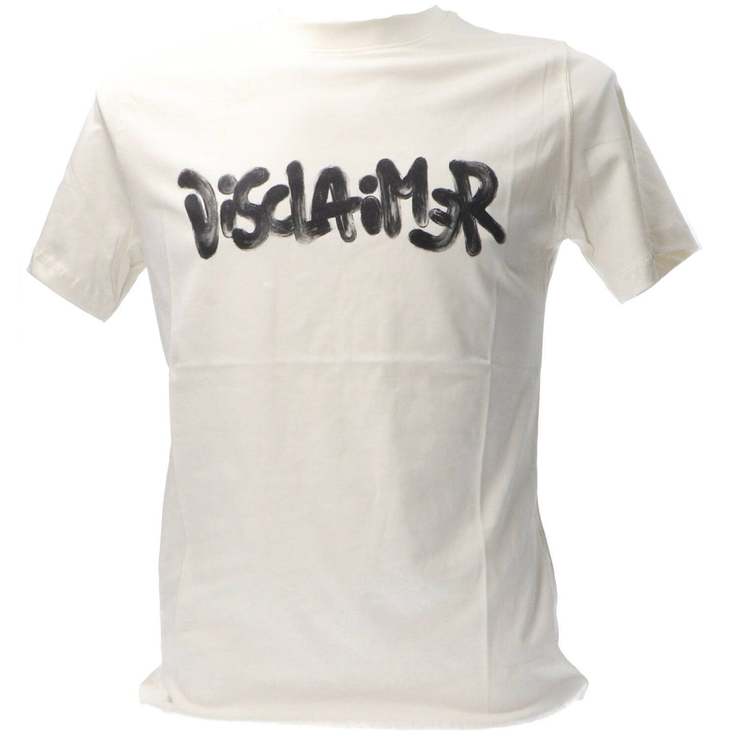 Disclaimer T-shirt 25IDS5123 GRAFFITO CENTRALE Beige