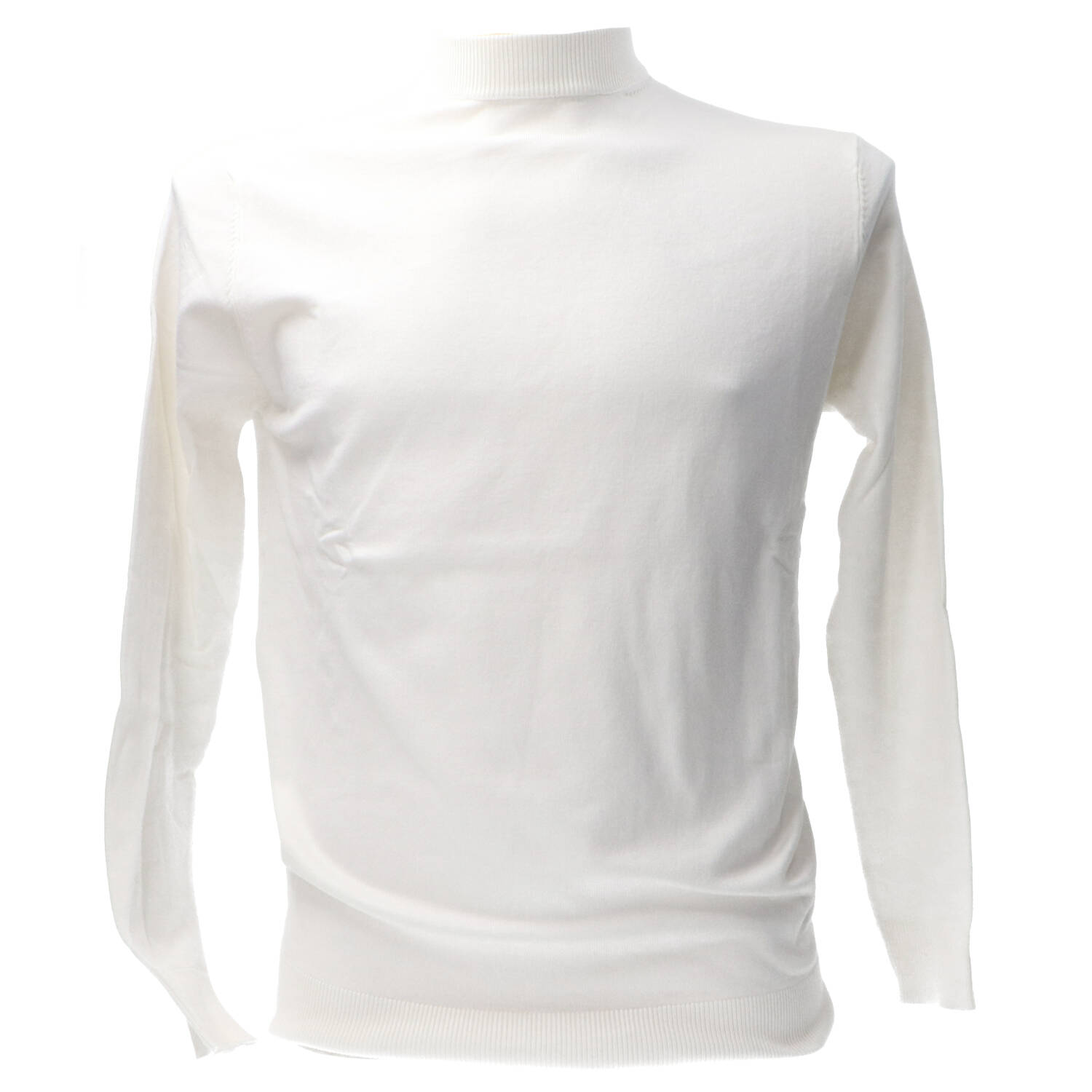 Over D Maglioni OC1F2W5M03 LUPETTO M/L Bianco