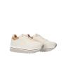 Sneakers PLATFORM PELLE E GEO Bianco Panna