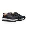 Sneakers PLATFORM PELLE E GEO Nero