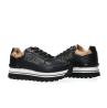 Sneakers PLATFORM PELLE E GEO Nero
