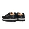 Sneakers PLATFORM PELLE E GEO Nero