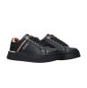 Sneakers Stringata pelle e geo N 2266 0289 Nero