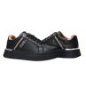 Sneakers Stringata pelle e geo N 2266 0289 Nero