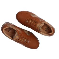 Sneakers PLATFORM MAPPA GEO AI25 Cuoio