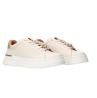 Sneakers Bassa allacciata strass N 2270 0289 Bianco Panna