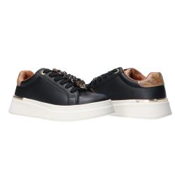 Sneakers Bassa allacciata strass N 2270 0289 Nero