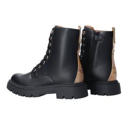 Anfibi Stringato pelle geo N 2306 0289 Nero