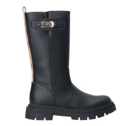 Alviero Martini Stivaletti e Stivali Stivaletti e Stivali pelle logo e geo N 2310 0289 Nero