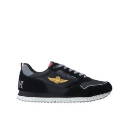 Aeronautica Militare Sneakers 252SC0288UCT03545 STRINGATAÂ SUEDE Nero